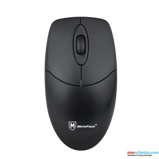 Micropack Comfy Lite M101 USB Optical Mouse-Black (1Y)